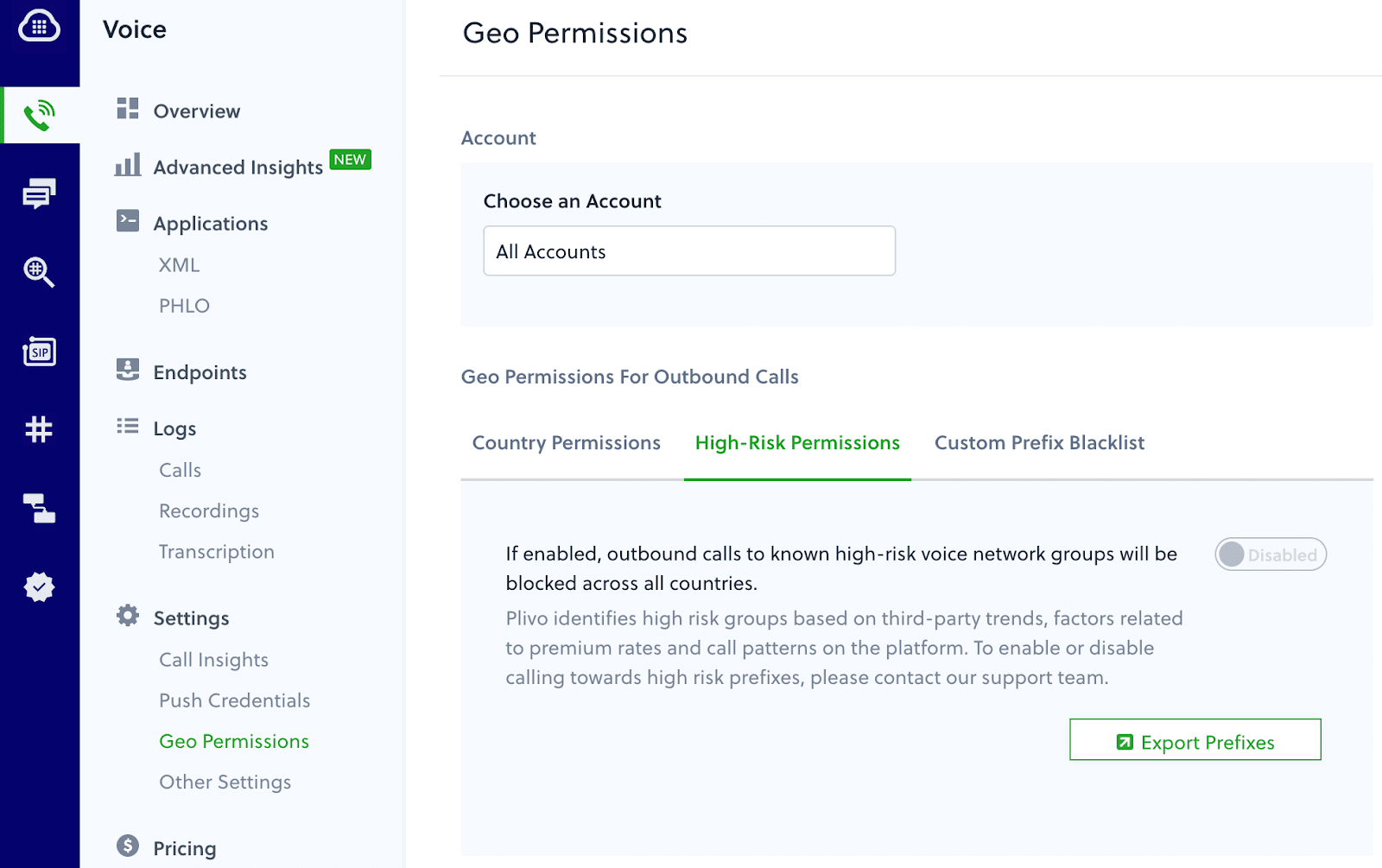 high volume toll fraud releted to account security