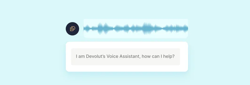 An image displaying Plivo’s AI-powered voice agent chatting with a customer