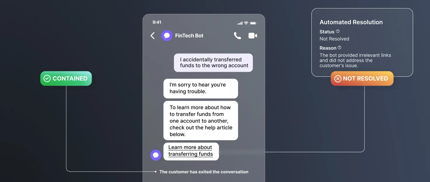 Image by Ada showing an AI chatbot in action