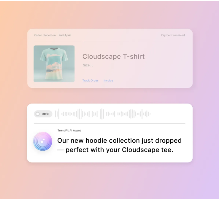 Image showcasing Plivo's context-aware and memory-driven AI customer support